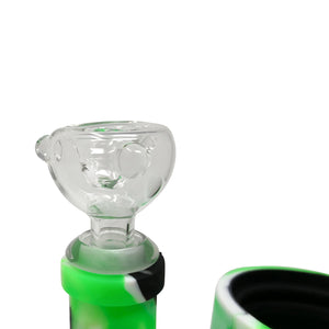 Platinum Cured Silicone Rig w/ Diamond Quartz Banger