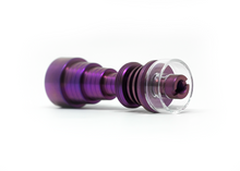 Medical Grade 2 Anodized Titanium Quartz Hybrid Nail