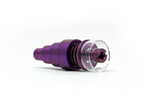 Medical Grade 2 Anodized Titanium Quartz Hybrid Nail