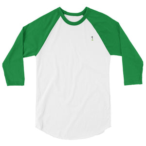 Ladies 3/4 sleeve raglan shirt