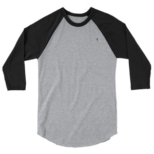 Ladies 3/4 sleeve raglan shirt