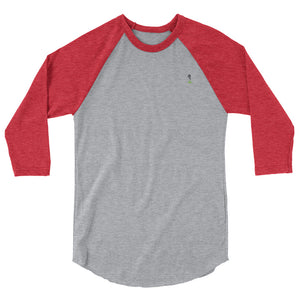 Ladies 3/4 sleeve raglan shirt