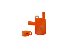Platinum Cured Silicone Necklace Bubbler w/ Matching Ring