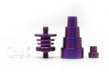 Medical Grade 2 Anodized Titanium Quartz Hybrid Nail